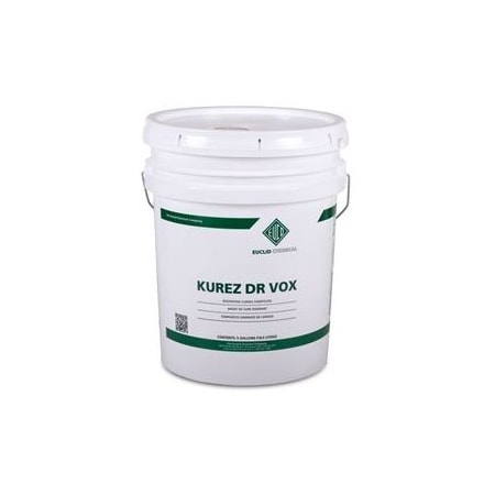 Euclid Chemical Euclid Kurez DR VOX Dissipating Curing Compound 5 Gallon 157D 05